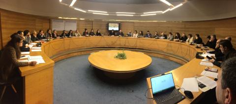 Imaxe da xornada, celebrada no Auditorio e presidida polo alcalde.